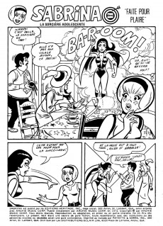 Extrait de Sabrina - La jeune sorcière (Éditions Héritage) -10- Faite pour plaire