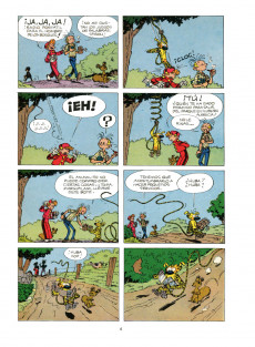 Extrait de Spirou y Fantasio (Ediciones Junior s.a - 1982) -7- La guarida de la morena
