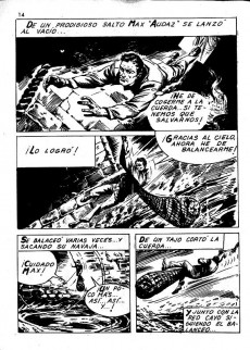 Extrait de Max Audaz (1re série - Vértice - 1965) -5- El arquero dorado