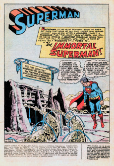Extrait de Action Comics (1938) -385- The Immortal Superman!
