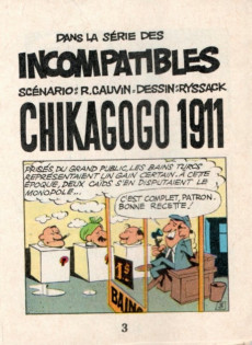 Extrait de Mini-récits et stripbooks Spirou -MR1632- Chikagogo 1911