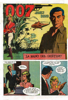 Extrait de James Bond 007 (Zig-Zag - 1968) -32- La Mano del Destino