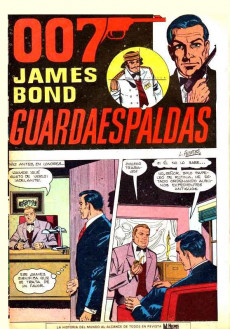 Extrait de James Bond 007 (Zig-Zag - 1968) -49- Guardaespaldas