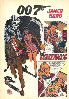 Extrait de James Bond 007 (Zig-Zag - 1968) -59- Los Condenados