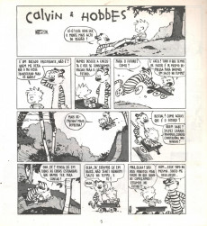 Extrait de Calvin & Hobbes (en portugais) -5- Viva o Alaska!