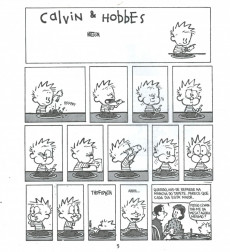 Extrait de Calvin & Hobbes (en portugais) -9- Progresso científico... uma treta!