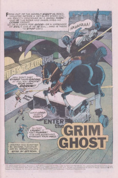Extrait de The grim Ghost -1- The Grim Ghost #1