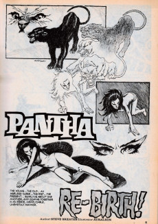 Extrait de Warren Presents (1979) -8- Pantha, The Panther Girl!