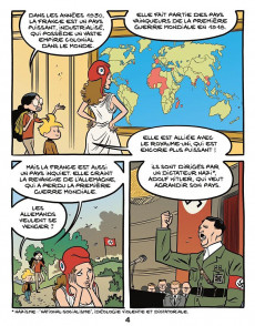 Extrait de Le fil de l'Histoire raconté par Ariane & Nino -22- 1939-1945 (La France entre collaboration et résistance)