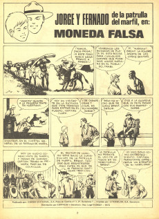 Extrait de Supercomics (Garbo - 1976) -4- Jorge y Fernando : Moneda falsa/El mono ladrón/La pantera negra/Rango