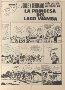 Extrait de Supercomics (Garbo - 1976) -7- Jorge y Fernando : La princessa del lago Wamba/Reclamados por la ley