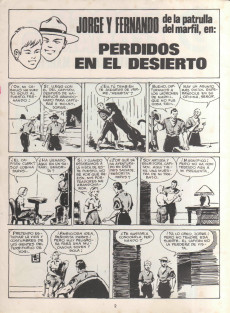 Extrait de Supercomics (Garbo - 1976) -10- Jorge y Fernando : Perdidos en el desierto/Ladrones de marfil