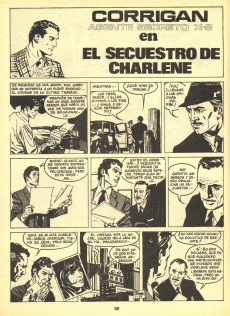 Extrait de Supercomics (Garbo - 1976) -18- Corrigan - Agente Secreto X-9 : Venganza/El robot/El secuestro de Charlene