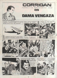 Extrait de Supercomics (Garbo - 1976) -21- Corrigan - Agente Secreto X-9 : Dama venganza/La triada/Amelia Slade