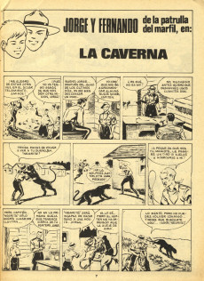 Extrait de Supercomics (Garbo - 1976) -22- Jorge y Fernando : El aviador/Partida de caza/La caverna