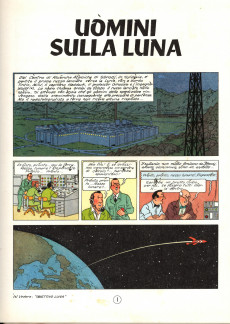Extrait de Tintin (Le avventure di) -17- Uomini sulla Luna