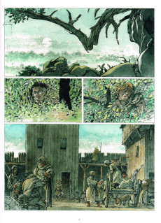 Extrait de Les tours de Bois-Maury -HS- L'Homme à la hache