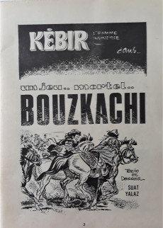 Extrait de Kébir -27- Bouzkachi