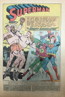 Extrait de Action Comics (1938) -355- Who Is the Only Man Superman Fears?