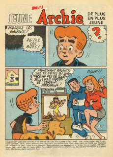 Extrait de Archie Sélection Format double -21- De plus en plus jeune