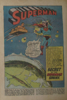 Extrait de Action Comics (1938) -240- The Superman Sphinx
