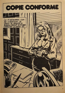 Extrait de Dossier X -3- Copie conforme
