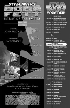 Extrait de Star Wars : Boba Fett - Enemy of the Empire (1999) -2- Enemy of the Empire Part 2