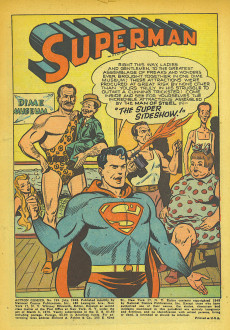 Extrait de Action Comics (1938) -122- The Super-Sideshow