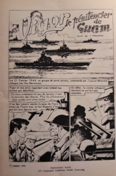 Extrait de Vigor (Artima/Arédit) -235- Le Pénitencier de Guam