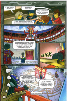 Extrait de Lego Ninjago Masters of Spinjitzu (Hachette comics) - Le tournoi des éléments