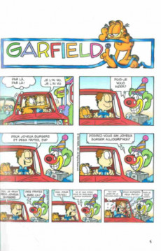 Extrait de Garfield (Presses Aventure) - Roi de l'humour!