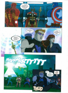 Extrait de The avengers (Panini Kids) -8- La visite d'Odin