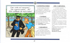 Extrait de Tintim - Divers (en portugais) - Dicionário ilustrado dos insultos do Capitão Haddock