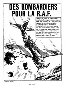 Extrait de Commando (Artima / Arédit) -231- Des bombardiers pour la R.A.F.