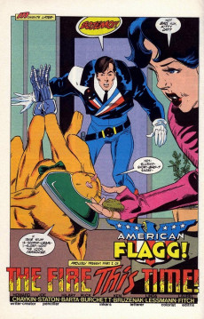 Extrait de American Flagg! Vol.1 (First Comics - 1983) -29- Combat Zone