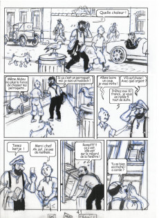 Extrait de Tintin - Pastiches, parodies & pirates -2020- La Parodie ! Sketchbook