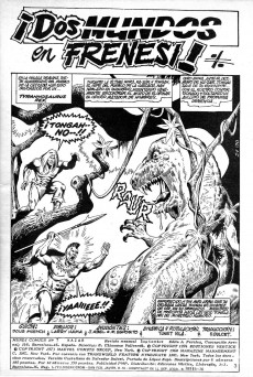 Extrait de Ka-Zar Vol.2 (Vértice) -7- ¡Dos mundos en frenesí!