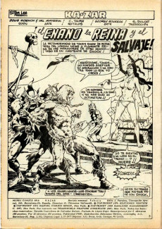 Extrait de Ka-Zar Vol.2 (Vértice) -9- El enano, la reina y el salvaje