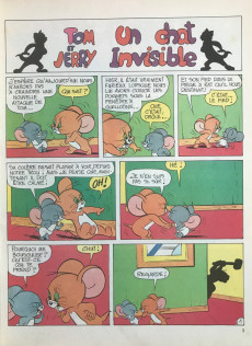 Extrait de Tom et Jerry (album DPE) -2- Un chat invisible