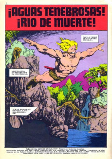 Extrait de Ka-Zar, rey de la jungla escondida (Bruguera - 1978) -6- ¡La carrera hacia la venganza tenia sabor de muerte!
