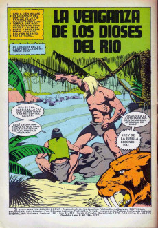 Extrait de Ka-Zar, rey de la jungla escondida (Bruguera - 1978) -7- ¡La venganza de los dioses del río!