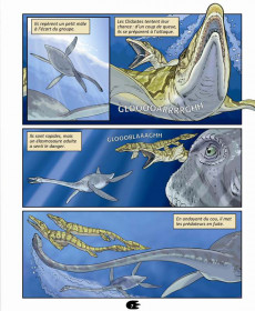 Extrait de Dinos BD -8- Elasmosaure : le nageur reptile