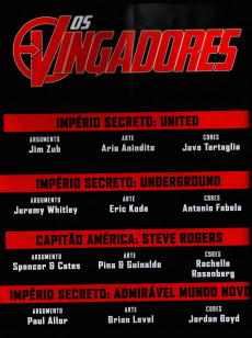 Extrait de Vingadores (Goody - Série II) -9- Império Secreto IV