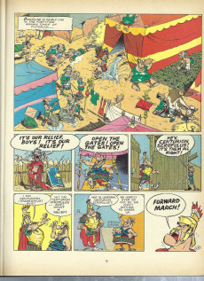 Extrait de Astérix (en anglais) -23a1984- Obelix and co.