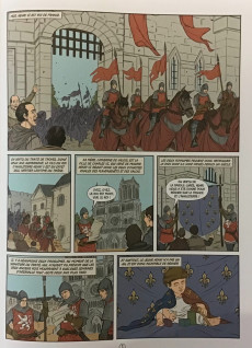 Extrait de Histoire de France en bande dessinée -19- La guerre de Cent Ans Charles VII et la reconquête 1429-1453