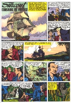 Extrait de L'histoire en Bandes Dessinées -12a1982- Surcouf - Corsaire de France
