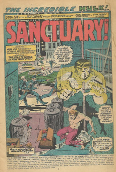 Extrait de The incredible Hulk Vol.1bis (1968) -143- Sanctuary !