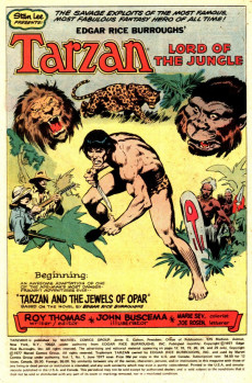 Extrait de Tarzan Lord of the Jungle (1977) -1- Issue # 1