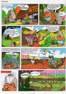 Extrait de Astérix (bilingue Anglais/Catalan) -2- La Falç d'or (and the Golden Sickle)