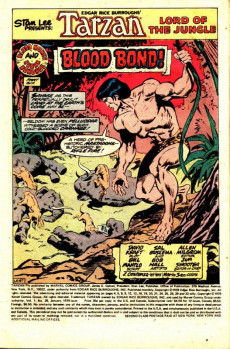 Extrait de Tarzan Lord of the Jungle (1977) -20- Blood Bond!